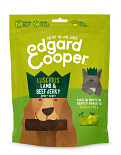 Edgard & Cooper graanvrije jerky lam en rund 150 gr