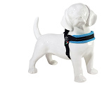 Tre Ponti hondentuig mesh Fibbia Reflective verstelbaar lichtblauw