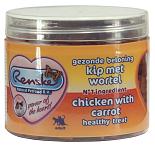 Renske Gezonde Beloning Mini Hartjes Kip/Wortel 100 gr