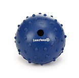 Beeztees speelbal met bel blauw