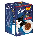 Felix kattenvoer Soup Strips Farm Selectie 6 x 48 gr