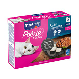 Vitakraft kattenvoer Poésie Déli Sauce Vis multipack 6 x 85 gr