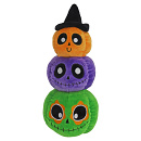 Hondenspeelgoed Halloween Pompoen Trio