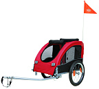 TRIXIE hondenfietskar zwart/rood