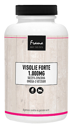 Frama Best For Pets Visolie 1000 mg 50/25% EPA/DHA 120 capsules