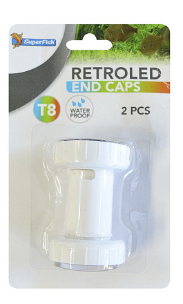 SuperFish Retro LED Waterdichte dop T8 2 st