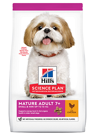 Hill's Science Plan Mature Adult Small & Mini kip 6 kg
