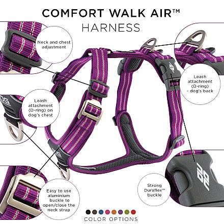 DOG Copenhagen hondentuig Comfort Walk Air Purple Passion