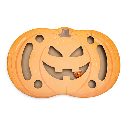 Beeztees Kattenspeelgoed Halloween Krabkarton Pompoen