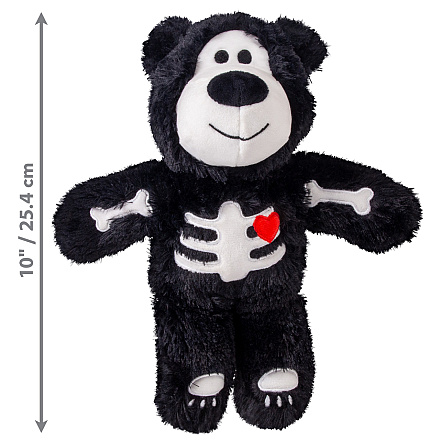 Kong Halloween Wildknots Skeleton Bear Assorti M/L