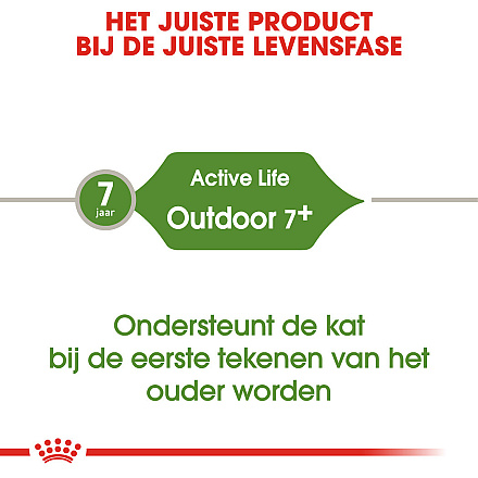 Royal Canin Kattenvoer Outdoor 7+ 2 kg