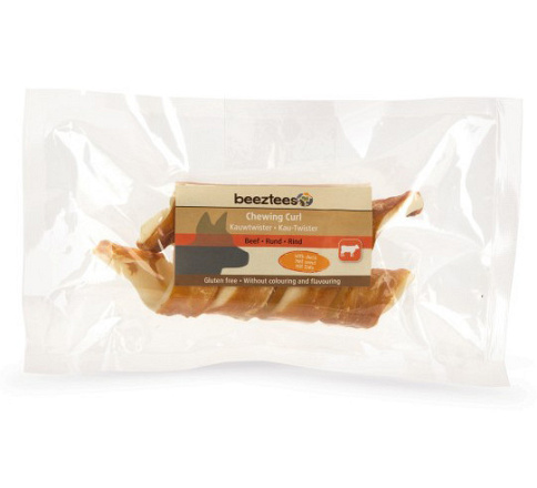 Beeztees Kauwtwister Eend 12,5 cm 2 st