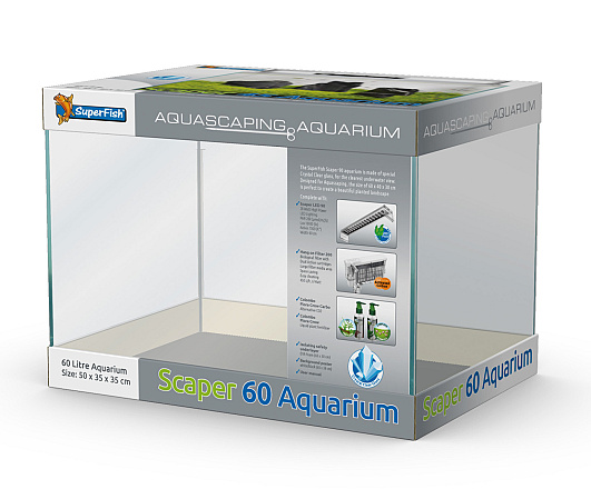 SuperFish aquarium Scaper 60