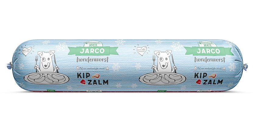 Jarco Diepvries Hondenworst Kip/Zalm 250 gr